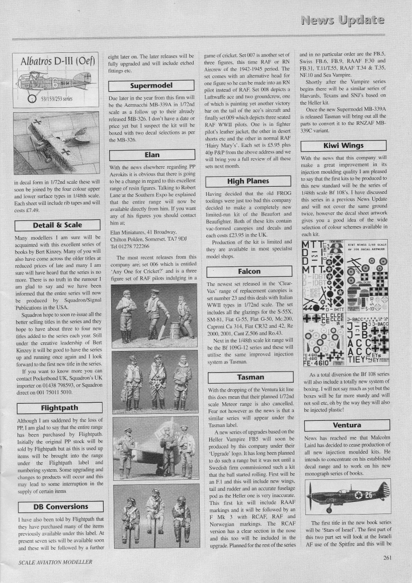 Scale Aviation Modeller International 1996-05